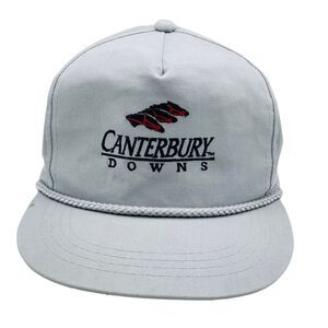 CANTERBURY DOWNS Baseball Trucker Snapback Hat Cap